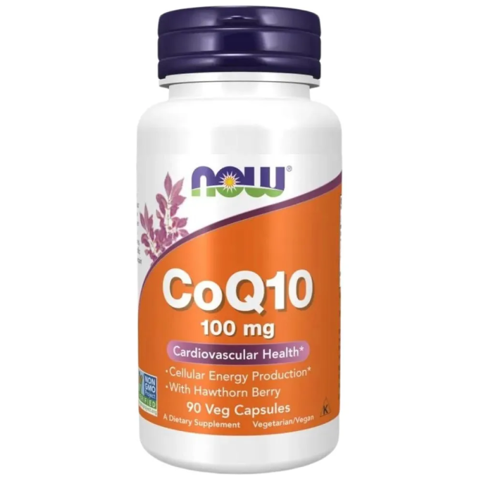 Коэнзим NOW FOODS COQ10 100 мг, 90 капсул NS4931
